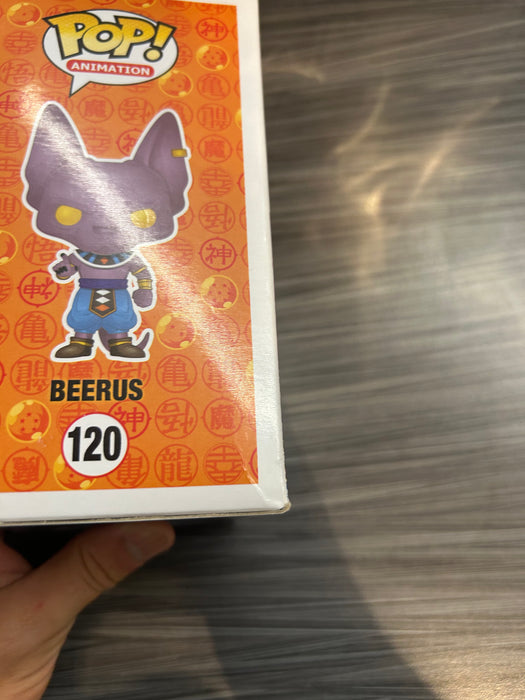 Funko POP! Animation: DragonBall Z - Beerus (2016 SDCC)(Damaged Box*) #120