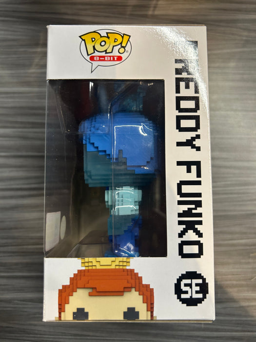 Funko POP! 8-BIT: Freddy Funko (GiTD)(2018 SDCC)(500 PCS)(Blue)(Damaged Box)[A] #SE