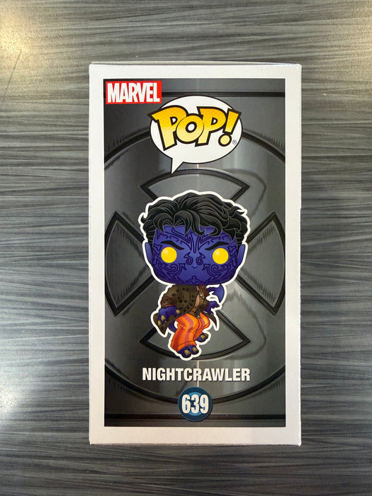 Funko POP! Marvel: Nightcrawler (7BAP 225pcs)(Signed/Kodi Smit-Mcphee/JSA)(Damaged Box) #639