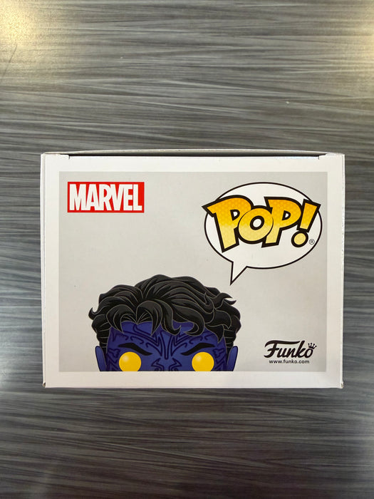 Funko POP! Marvel: Nightcrawler (7BAP 225pcs)(Signed/Kodi Smit-Mcphee/JSA)(Damaged Box) #639