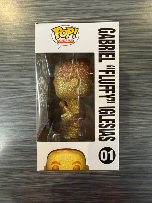 Funko POP! Comedians: Gabriel "Fluffy" Iglesias (Diamond)(Special Edition)(Signed/Gabriel Iglesias)(Damaged Box) #01