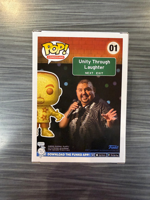 Funko POP! Comedians: Gabriel "Fluffy" Iglesias (Diamond)(Special Edition)(Signed/Gabriel Iglesias)(Damaged Box) #01