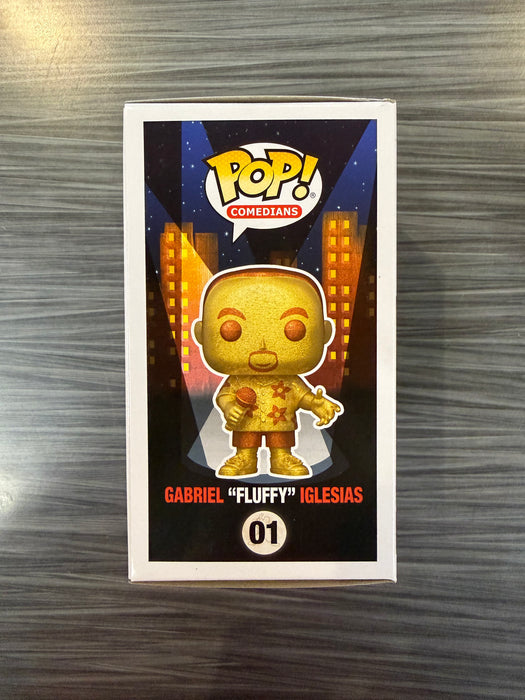 Funko POP! Comedians: Gabriel "Fluffy" Iglesias (Diamond)(Special Edition)(Signed/Gabriel Iglesias)(Damaged Box) #01