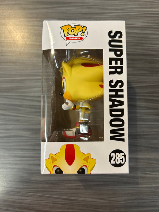 Funko POP! Games: Sonic The Hedgehog - Super Shadow (E3 2018)(1500 PCS)(Damaged Box)[B] #285