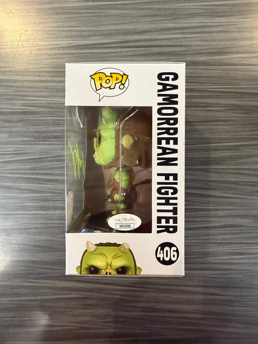 Funko POP! Star Wars: Gamorrean Fighter (7BAP 105pcs)(Signed/Barry Hanley/JSA) #406
