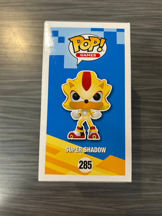 Funko POP! Games: Sonic The Hedgehog - Super Shadow (E3 2018)(1500 PCS)(Damaged Box)[B] #285