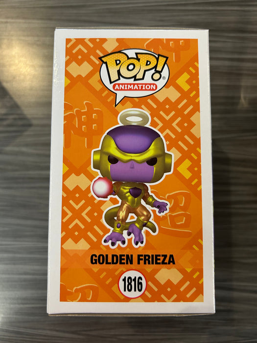 Funko POP! Animation: Dragon Ball Super - Golden Frieza (Chalice)(Signed/Ryusei Nakao/JSA) #1816
