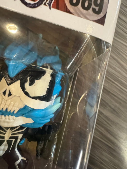 Funko POP! Marvel Venom: Venomized Ghost Rider [Blue](Special Edition)(Damaged Box)[B]  #369