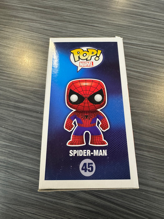 Funko POP! Marvel: The Amazing Spiderman 2 - Spider-Man (Damaged Box) #45
