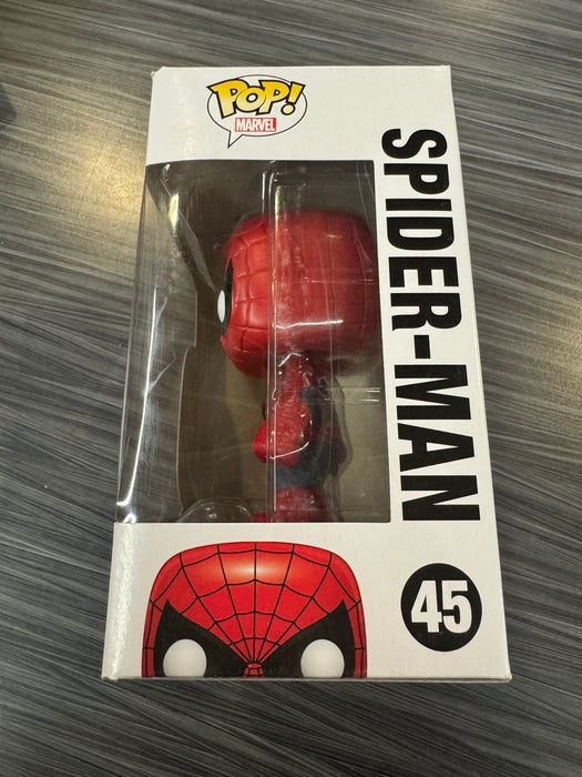 Funko POP! Marvel: The Amazing Spiderman 2 - Spider-Man (Damaged Box) #45