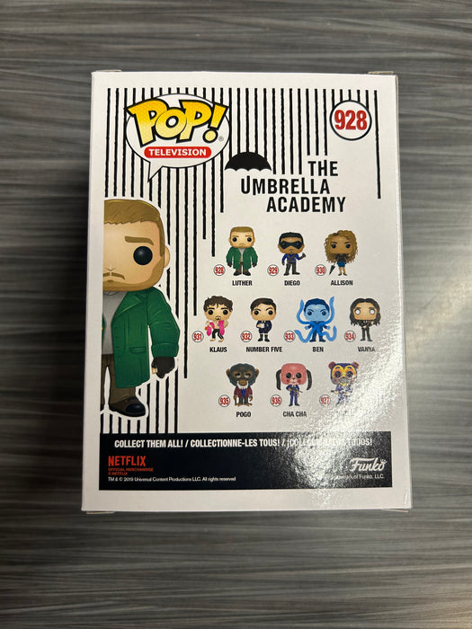 Funko POP! Television: The Umbrella Academy - Luther (Signed/Tom Hopper/JSA)(Damaged Box) #928