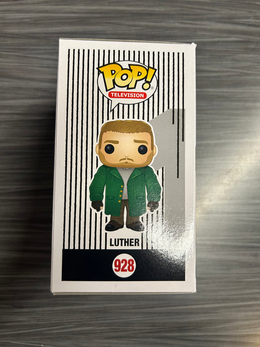 Funko POP! Television: The Umbrella Academy - Luther (Signed/Tom Hopper/JSA)(Damaged Box) #928