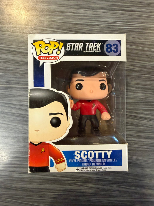 Funko POP! Television: Star Trek - Scotty (Damaged Box) #83