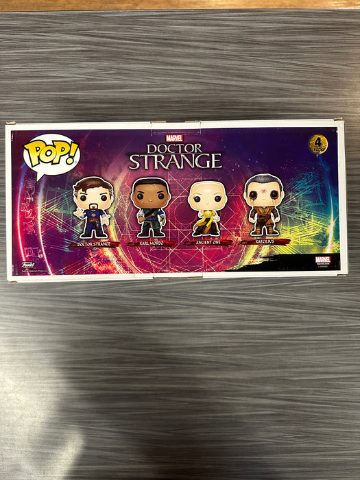 Funko POP! Marvel: Doctor Strange - Doctor Strange/Karl Mordo/Ancient One/Kaecilius (Disney Store)(4000PCS)(Damaged Box)[4-Pack] [B]