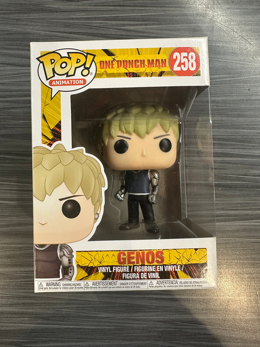 Funko POP! Animation: One Punch Man - Genos (Damaged Box) [B] #258