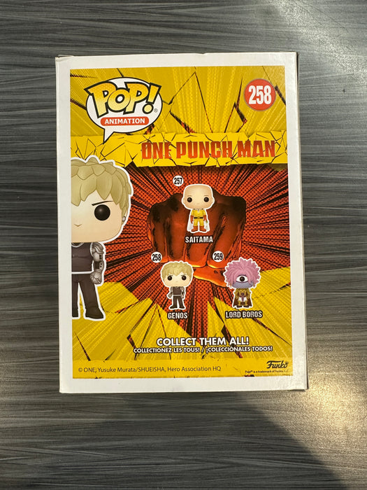 Funko POP! Animation: One Punch Man - Genos (Damaged Box) [B] #258