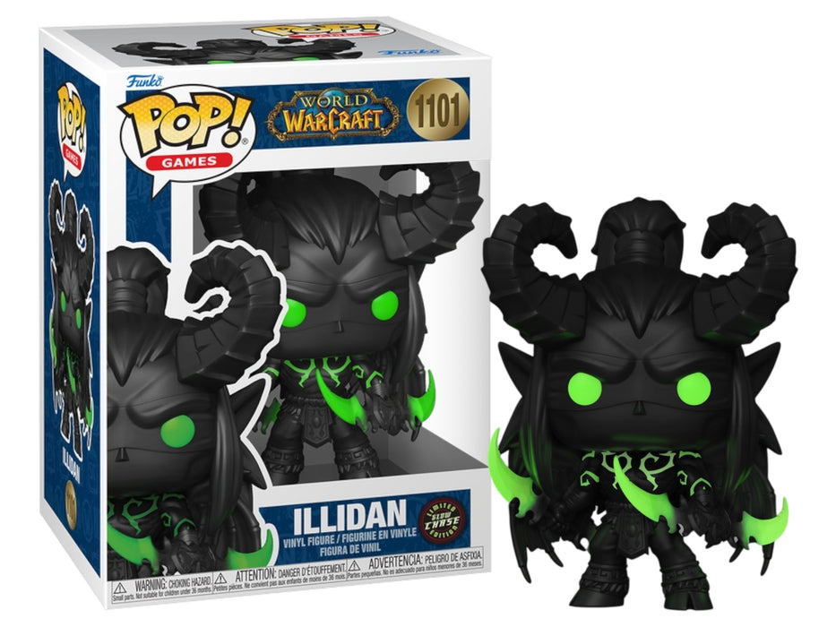 Funko POP! Games: World of Warcraft - Illidan (GiTD)(CHASE) #1101