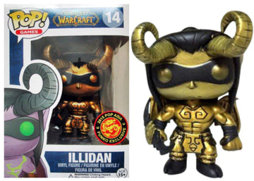 Funko POP! Games: World of Warcraft - Illidan (2015 Pop Asia)(Damaged Box) #14