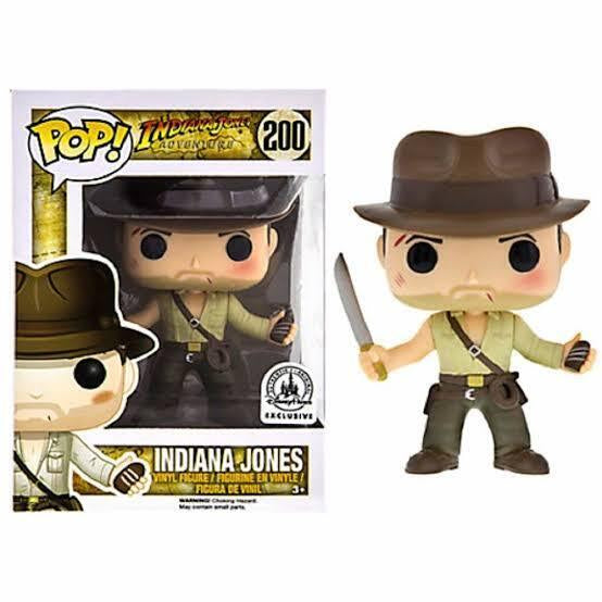 Funko POP! Indiana Jones Adventure: Indiana Jones (Disney)(Damaged Box) #200