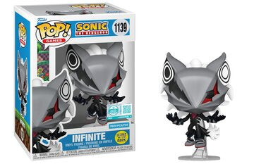 Funko POP! Games: Sonic The Hedgehog - Infinite (Funko Sticker/ Funko)(GiTD)(9500 PCS) #1139