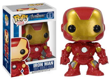Funko POP! Marvel: Avengers - Iron Man [Large Font](Damaged Box)[D] #11