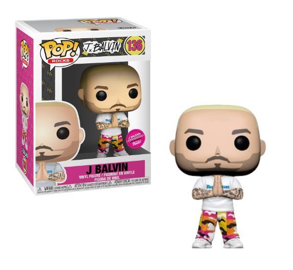 Funko POP! Rocks: J Balvin (J.Balvin Merch) #136