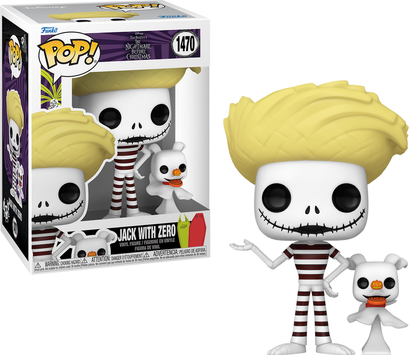 Funko POP! Disney: The Nightmare Before Christmas - Jack with Zero [Beach] #1470