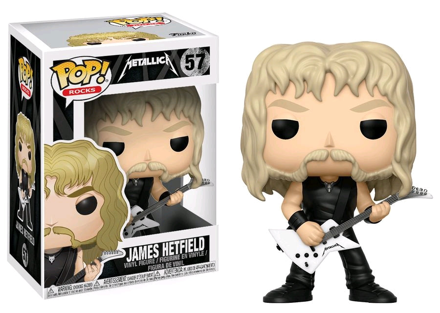 Funko POP! Rocks: Metallica - James Hetfield (Damaged Box) #57
