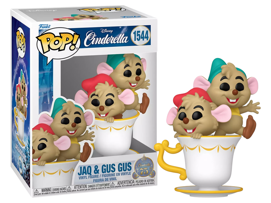 Funko POP! Disney: Cinderella - Jaq & Gus Gus #1544