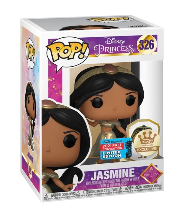 Funko POP! Disney Princess: Jasmine (Funko)(2021 Fall Convention)(Damaged Box) #326