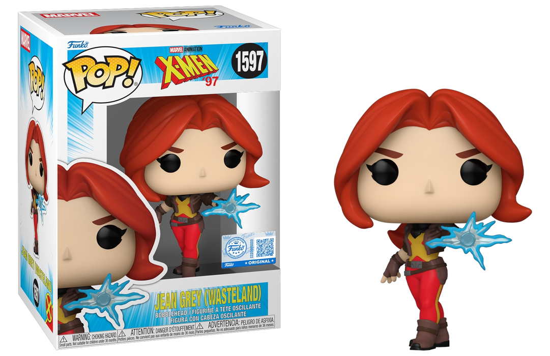 Funko POP! Marvel: X-Men '97 - Jean Grey [Wasteland] (Entertainment Earth/Funko Sticker) #1597