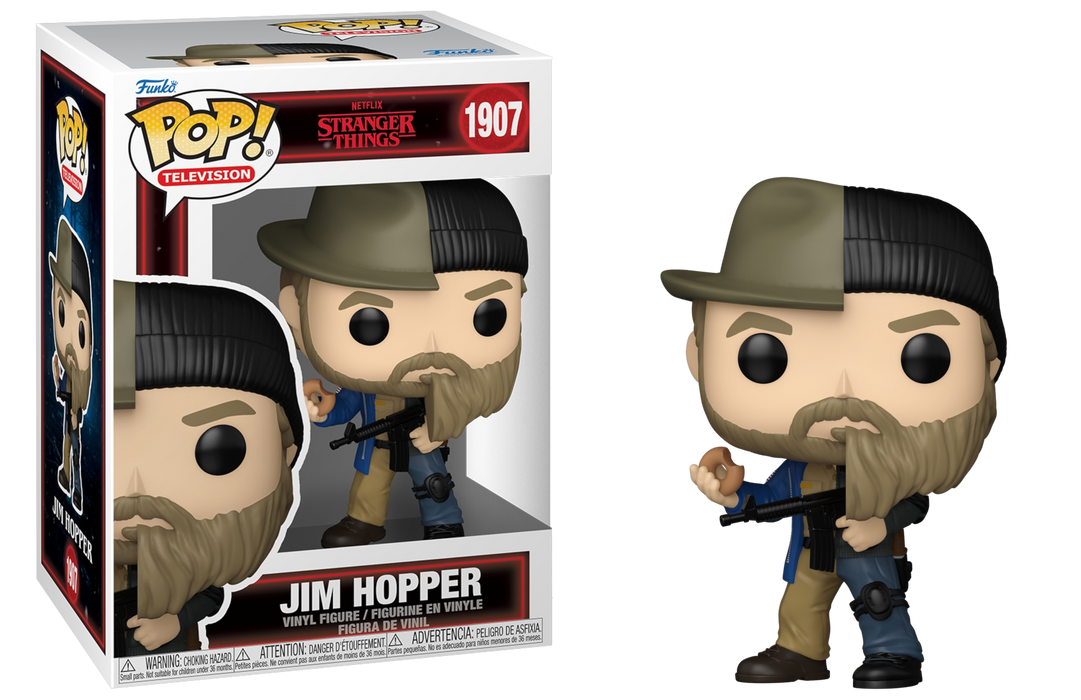 Funko POP! Television: Stranger Things - Jim Hopper (10th Anniversary) #1907