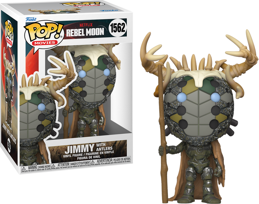 Funko POP! Movies: Rebel Moon - Jimmy w/ Antlers #1562