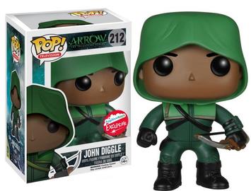 Funko POP! Television: Arrow - John Diggle (FugitiveToys)(Damaged Box)[B] #212