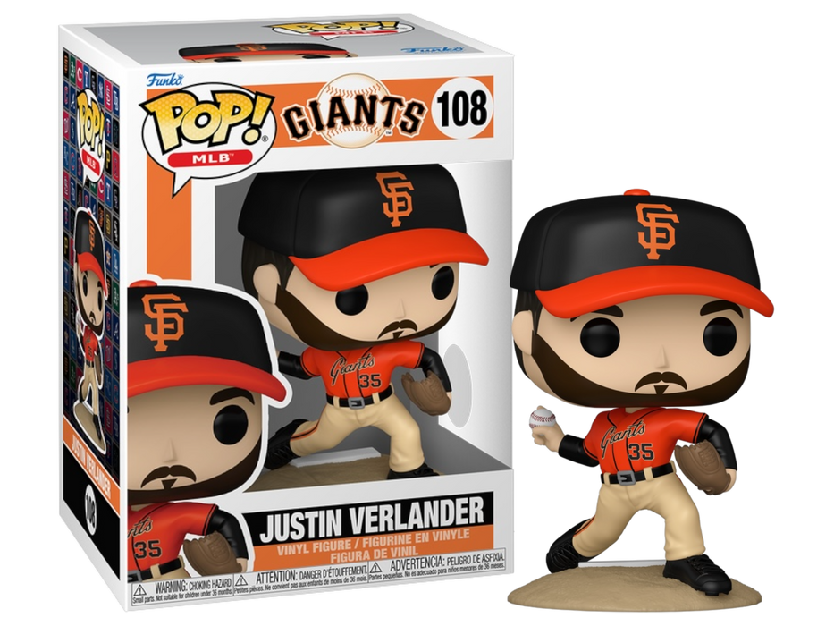 Funko POP! MLB: Giants - Justin Verlander #108