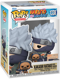 Funko POP! Animation: Naruto Shippuden - Kakashi Hatake w/ Pakkun (BoxLunch) #1338