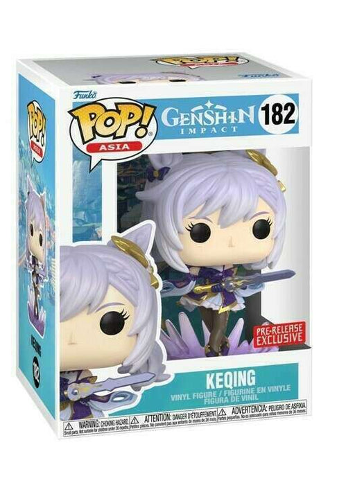 Funko Pop! Asia: Genshin Impact - Keqing (Pre-Release Exclusive) #182