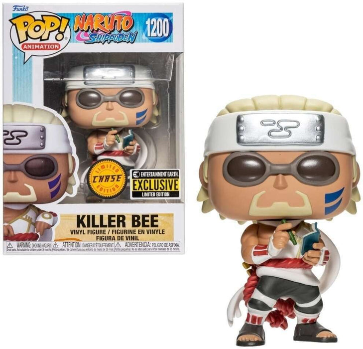 Funko POP! Animation: Naruto Shippuden - Killer Bee (Entertainment Earth)(CHASE)(Damaged Box)  #1200