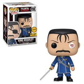 Funko POP! Animation: Fullmetal Alchemist - King Bradley (CHASE)(Hot Topic)(Damaged Box) #733