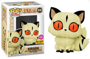 Funko POP! Animation: Inuyasha - Kirara (Flocked)(Hot Topic)(Damaged Box) #938