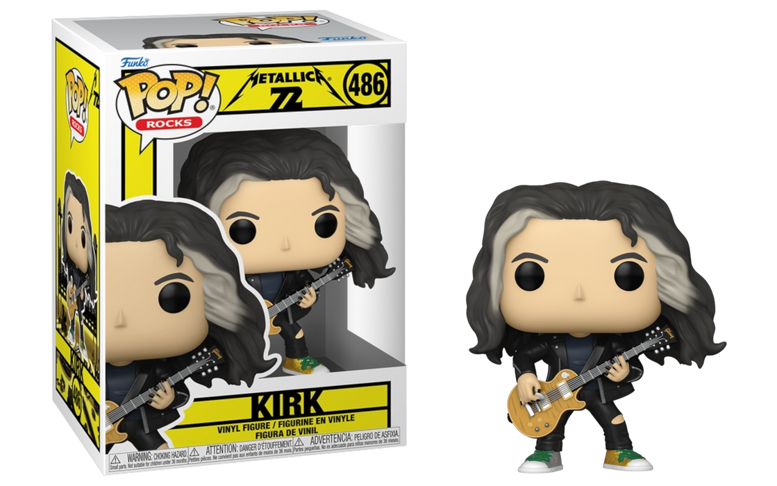 Funko POP! Rocks: Metallica 72 Season - Kirk #486