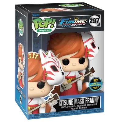 Funko POP! Digital: Funime And Cosplay - Kitsune Mask Franny (NFT Release 2000 PCS) #297