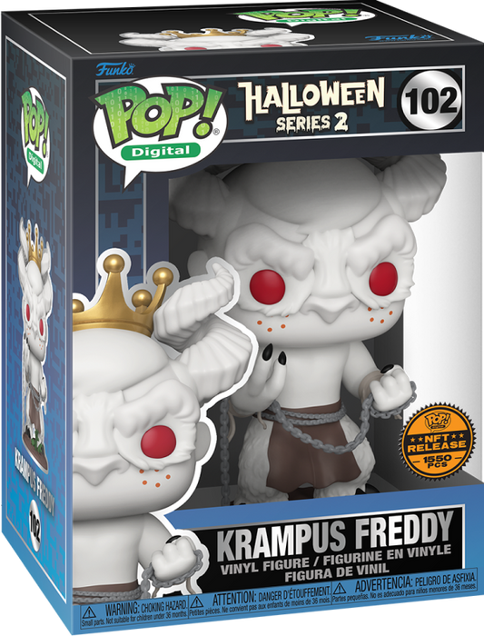Funko POP! Digital: Halloween Series 2- Krampus Freddy (NFT Release)(1550 PCS) #102