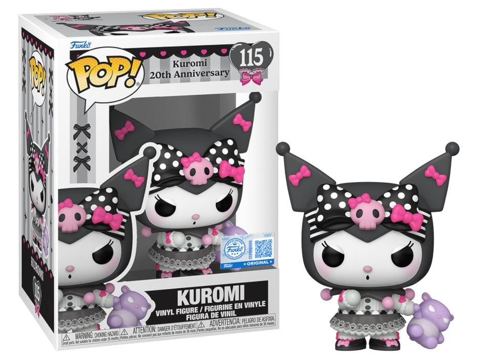Funko POP! Kuromi 20th Anniversary - Kuromi (Specialty Series/Funko Sticker) #115