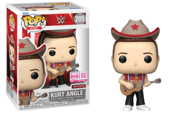 Funko POP! WWE: Kurt Angle (Funko Sticker/ Fanatics)(1200 Pcs) #205