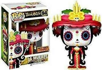 Funko POP! Movies: The Book of Life - La Muerte (Hot Topic)(GiTD)(Damaged Box)[C] #94