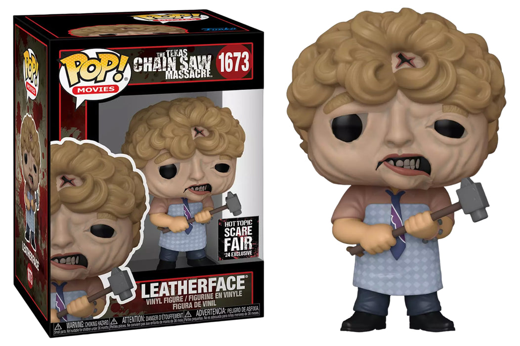 Funko POP! Movies: The Texas Chainsaw Massacre - Leatherface (2024 Hot Topic Scare Fair) #1673