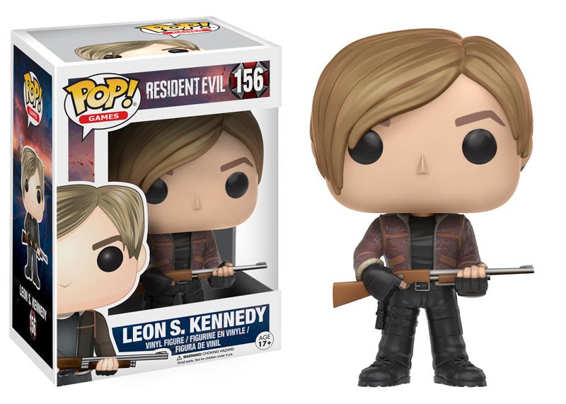Funko POP! Games: Resident Evil - Leon S. Kennedy (Damaged Box) #156
