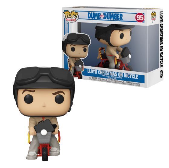 Funko POP! Rides: Dumb & Dumber - Lloyd Christmas On Bicycle #95