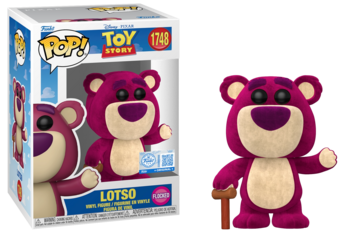 Funko POP! Disney: Toy Story - Lotso (Flocked)(Funko Sticker/ Funko) #1748